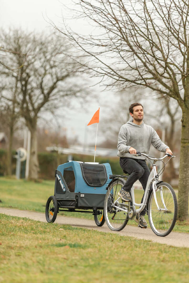 TRIXIE Fahrrad-Anhänger für Hunde